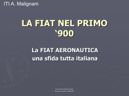 LA FIAT - A. Malignani