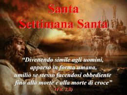Settimana Santa