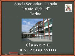 Io Cittadino e le Istituzioni - Scuola Media Statale Dante Alighieri