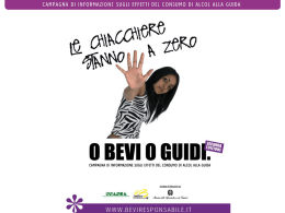 Il modulo formativo - Beviresponsabile.it