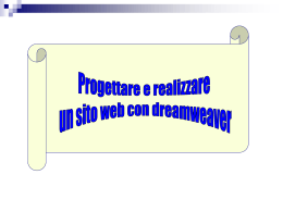 La pagina con i frame