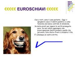 Il debito pubblico e la banche centrali di emissione