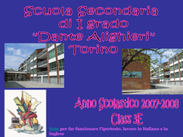 Tennis - Dante Alighieri Torino scuola media