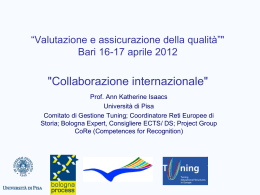 Collaborazione internazionale