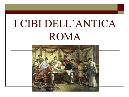 A.S. 2012-2013 - I cibi dell`antica Roma