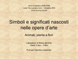 Simboli e significati nascosti nelle opere d`arte