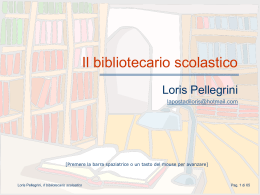 Il bibliotecario scolastico
