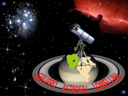 I telescopi  - Gruppo Astrofili Lomellini
