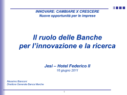 Diapositiva 1 - Confindustria Marche