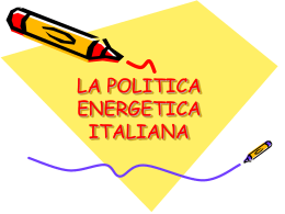PoliticaEnergeticaIt - Istituto Comprensivo San Vendemiano