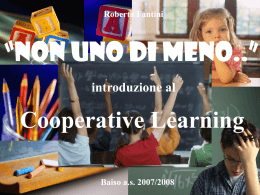 Corso base Cooperative Learning - Istituto Comprensivo "Toschi