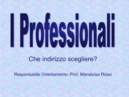 I professionali