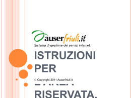 Istruzioni ANIMATE per l