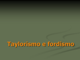 05 Taylor-fordismo - Università degli Studi di Teramo