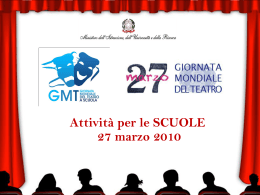Vedi presentazione Piano delle attivit&agrave; - 27 marzo