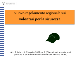 INFORMATIZZAZIONE DELLE PROCEDURE ELETTORALI