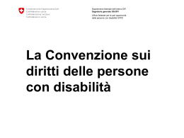 Convenzione ONU sui diritti delle persone con disabilità