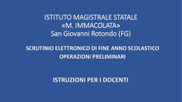 San Giovanni Rotondo (FG) - Istituto Magistrale "M. Immacolata"