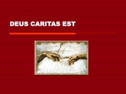 DEUS CARITAS EST - Parrocchia San Cataldo