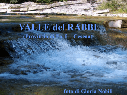 La Valle del Rabbi (pps di G.Nobili)