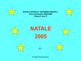 NATALE 2005 Classe Seconda B