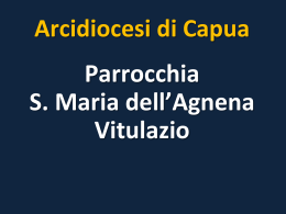 Cristo - Parrocchia Santa Maria dell`Agnena