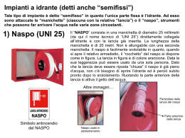 Impianti a idrante