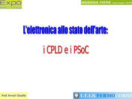 L`elettronica allo stato dell`arte: i CPLD e i PSoC