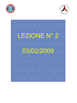 Lezione 2 - Sede operativa e mezzi