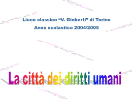 - Liceo Classico V. Gioberti