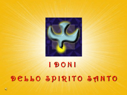 I Doni dello Spirito (1)