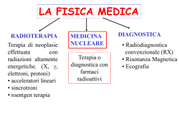 Lezione Medicina Nucleare - INFN
