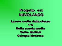 Nuvolando - Progetto EST