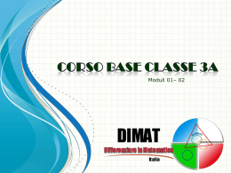 Simulazione della fase preparatoria