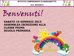 La scuola primaria di Marzabotto si presenta