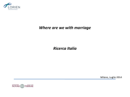 Legislazione sul matrimonio