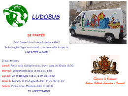 Presentazione progetto Ludobus