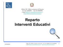 Interventi Educativi ed Educazione Fisica