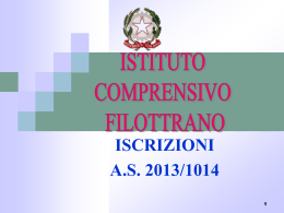 ISTITUTO COMPRENSIVO FILOTTRANO