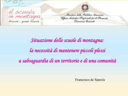 Presentazione multimediale - Ufficio Scolastico Regionale Piemonte