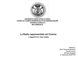 PASQUALI - Cim - Universit&agrave; degli studi di Pavia