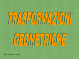 Trasformazioni geometriche