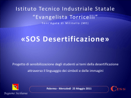E. Torricelli - ARTA - Assessorato Territorio ed Ambiente
