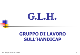GLH - Giocologo