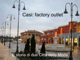 04b - Il caso dei Factory Outlet in Italia