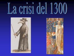 La peste del 1348 - Scuola Media di Piancavallo