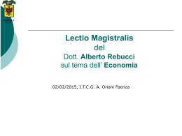 L` Economia: una scienza sociale