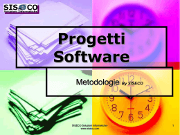 Progetti Software