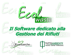 Scarica qui la presentazione del software