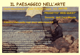 Il paesaggio nell`arte